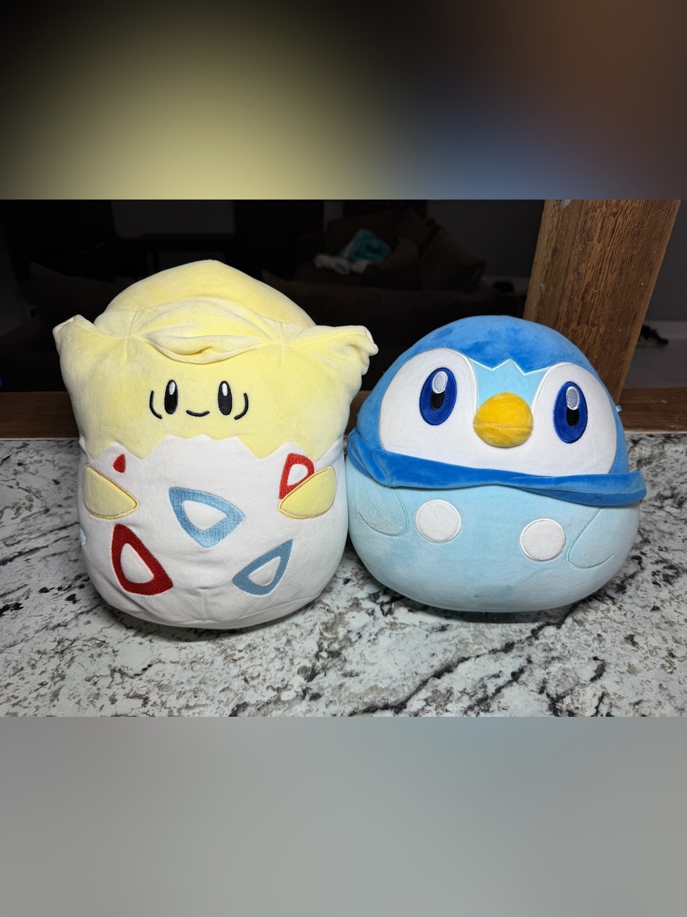 2 pokemon squishmallows togepi & pilpup